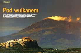 Hill town, Motta Sant Anastasia, Etna, Sicily